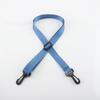 Acessórios de alça de ombro de lona de cor sólida de 2,5 mm transfronteiriços Fivela de suspensão de plástico Bolsa feminina ajustável Alça de ombro longa Alça de substituição transversal
