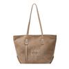 Bolsa Tote de Grande Capacidade para Deslocamento Bolsa Feminina 2025 Novo Design de Nicho Moda Casual Versátil Bolsa Transversal de Ombro