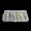 Venta al por mayor de fábrica capa de natación completa Señuelo Luya 9cm12.5g anzuelo simple cola en T pez plomado cebo blando anti-colgante fondo cebo artificial