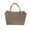 Bolso Tote de Fieltro de Color Sólido Inglés Simple de Nicho Personalizado Bolsa de Mano Ligera Protección Ambiental Compras Bolsa Combinable Personalización