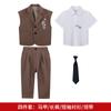 Hanfu para Meninos Primavera e Verão Novo Traje Tang Infantil Novo Conjunto de Colete Chinês Boys Apresentador Recitação Vestido de Performance Estilo Nacional