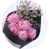 Mini Flor de Mano Accesorios para Fotos Ramo de Rosas de Espuma Decoración de Joyería para Uñas Set de Accesorios de Fotografía