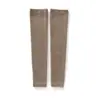 Polainas de cachemir tejidas, calcetines largos para otoño e invierno, protección cálida para piernas viejas y frías, protección de articulaciones de rodilla, cubrepiernas anticongelación, protección de tobillo