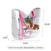 Nova Moda Desenho Animado Bolsa de Lona Grossa Bolsa de Ombro Bolsa de Estudante Bolsa de Armazenamento para Viagem de Primavera Bolsa de Lona Ins