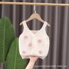 Camisola de estilo coreano para niñas, recién llegadas, primavera y otoño, chaleco de estilo occidental para bebés, chaleco de punto para niños, 2023