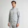 2026 Comercio Exterior Transfronterizo Talla Europea Sudadera de Hombre Primavera y Otoño Cuello Alto Sudadera con Cremallera Chaqueta Deportiva Casual para Hombre