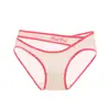 Ropa interior de dopamina para niña, dulce deseo puro, bragas de algodón con entrepierna para mujer, pantalones cortos sexis con cordones para niña