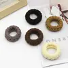 Diadema elástica sin costuras altamente elástica para mujer, simple y duradera, adecuada para coletas altas diarias, estilo grueso, primavera y verano