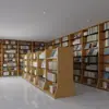 Estantería Multifuncional con Materiales Móviles, Resistentes y Duraderos