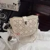 Nova Bolsa de Mão com Corrente Estilosa Versátil de Verão Design de Nicho Bolsa de Ombro Único Sob o Braço Toque de Alto Padrão Bolsa Sela Inclinada