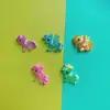 Parche de dibujos animados pony genial Polly color transparente diy coche coche eléctrico casco decoración funda de teléfono móvil vaso de agua