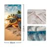 Temu Amazon Xiyin Exclusivo Transfronterizo Cubierta Decorativa Elástica para Puerta de Habitación Instalación Simple Cubierta de Puerta Estilo Tortuga