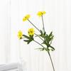 Camomila margarida flor falsa simulação buquê sala de estar ornamentos plástico flor seca pequena fresca casa mesa de jantar