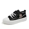 Zapatos de Lona Estilo Coreano para Niños, Transpirables de Verano Nuevos Modelos, Zapatos de Tela de Moda para Niñas, Tenis para Niños con Suelas Suaves, Zapatos de Moda para Niños