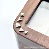 Brincos Triangulares Quadrados Estrela em Liga de Titânio F136 Esculpidos Estéreo Brincos Piercing de Titânio G23 Unhas de Osso da Orelha