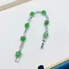 Venta al por mayor de Pulseras de Jade de Vendedores Ambulantes: Pulseras de Jade Malayo de Color Esmeralda para Mujer, Pulseras de Jade para Transmisión en Vivo