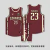 Traje Uniforme de Basquete Masculino Druckery Uniforme de Jogo Treino Time Americano Masculino Jersey Compra em Grupo Impressão Impressão de Número
