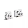Cerradura para Puerta de Gabinete de Cristal Puerta Individual Puerta Doble Cerradura para Vitrina Cerradura para Mostrador de Teléfonos Móviles Cerradura para Gabinete de Vino Cilindro de Cerradura para Puerta de Gabinete de Cristal Sin Taladro