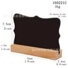 Pizarra de Madera de Doble Cara Decorativa de Estilo Moderno Minimalista Transfronteriza para Mostradores de Tiendas Comerciales y Letreros de Mensajes