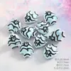 Acessórios de Contas Cerâmicas de Peixes Tropicais Pintados à Mão Desenho Animado Transfronteiriço Pacote de Materiais para Pulseira de Joias DIY Contas Soltas de Peixes do Oceano