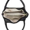 Bolsa Feminina de Couro com Padrão de Vaca Mais Vendida no Comércio Exterior 2026 Nova Moda Bolsa Plissada Simples Bolsa Tote de Couro Genuíno para o Dia a Dia Canguru