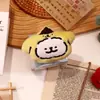 Toalha de mão de pelúcia de cachorrinho em traço de desenho animado, toalha absorvente pendurada de animal fofo, pequena caixa de presente para madrinha