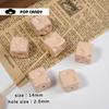 Grande Venda Queijo Acrílico DIY Corrente de Celular Acessórios de Joalheria Contas Soltas Pingente Cor de Doce Chaveiro Contas para Pulseira