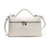 Bolsa Lonchera Estampado Cocodrilo Moda Bolsa Pequeña Portátil Nueva para Mujer 2025 Simple Nicho de Alta Gama Combinable Bandolera