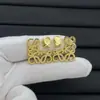 Pendientes cuadrados huecos de Luo Europa y Estados Unidos comercio electrónico transfronterizo joyería lujo gama alta nicho diseño moda una generación de cabello