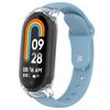 Adequado para Xiaomi Mi Band 8/9/10 Pulseira Fivela Reversa de Unha Única Pulseira de Silicone Pulseira Xiaomi Mi Band 34567 em Estoque