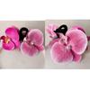 Pinza de Presión Grande Flor Grande Floreciendo Phalaenopsis Estilo Pastoral Súper Hada Pinza de Tiburón Celebridad de Internet Dulce Elegante Pasador de Pelo