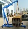 Grúa Puente Pequeña Plegable Elevador Hidráulico para Motores de Coche Elevador de Motores 2 Toneladas 3 Grúa Móvil Taller Gato