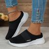 Sapatos Slip-On Femininos Respiráveis para Outono 2025, Sapatos Casuais Femininos Tamanho Grande Cross-Border, Dropshipping Temu