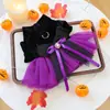 Petcircle Ropa para Mascotas Primavera y Otoño Perro Pequeño Cachorro Atuendo Festivo Falda Tutú en Stock Vestido de Novia Pequeña Bruja