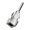 Abridor de Furo Interno para Tubo de Água PPR Ponta Quatro Pontos Seis Tubos Broca Elétrica para Rosqueamento Manual Doméstico Rosca Interna para Tubo de Água