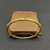 El Niño Demonio de Nezha Llega al Mundo Pulsera Anillo Gan Kun para Hombres y Mujeres con Pulsera Chapada en Oro para Pareja Estilo Chino Marea Nacional Pulsera Abierta