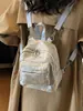 Mochila para Mujer 2026 Estilo Nuevo Simple Moda Coreana Bordada Bolso de Mano Bolso Cruzado para Mujer Mochila Escolar para Clase