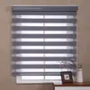 Cortinas translúcidas finas personalizadas para uso transfronteiriço, que transmitem luz mas não revelam o interior, cortinas bloqueadoras de sol sem necessidade de perfuração, adequadas para escritórios, quartos e cozinhas