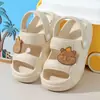 Pantuflas de Verano 2025 Nuevas Ropa Exterior Infantil Sandalias Lindas de Cachorro Dibujos Animados Sandalias Suaves para Baño Niño Pequeño