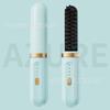 Peine para cabello liso inalámbrico transfronterizo nuevo con iones negativos que no daña el cabello, plancha para cabello portátil de carga lenta de doble propósito al por mayor