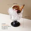 Copo de vidro difusor de pedra bruta de cristal natural, aromaterapia sem chama para óleos essenciais, pedra de cristal para fragrância de quarto, decoração de lembrança
