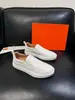 Venda Quente Transfronteiriça Couro Genuíno Estilo Leve de Luxo Slip-On Hms Tênis Preguiçosos de Cano Baixo Direto da Fábrica
