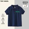 Camisas Polo Populares Infantis por Atacado, Roupas Infantis de Verão Médias e Grandes, Camisetas de Manga Curta com Gola Polo Estilo Estudantil, Tops para Meninos e Meninas