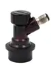 Conector de barril para entrada y salida de barril de cerveza conector para elaboración casera Keg conector rápido blanco y negro BALL LOCK