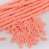 Colar de pulseira de grânulos de gaxeta de wafer de cerâmica macia de cor transfronteiriça de 6 mm frisada contas soltas boêmias contas espaçadoras