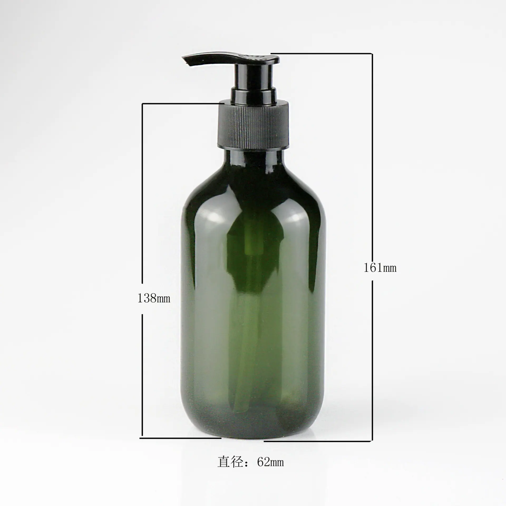 300ml+乳液泵尺寸