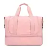 Bolsa de Viagem com Capacidade Expansível, Bolsa Grande para Esportes e Fitness, Bolsa de Armazenamento de Bagagem para Viagens de Curta Distância, Bolsa Transversal Portátil Leve