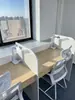 Mesa para Sala de Estudo Mesa Imersiva Divisória para Sala de Estudo Mesa e Cadeira Mesa Compartilhada Fechada para Estudantes Universitários Preparando-se para Exames de Admissão de Pós-Graduação