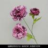 Flor artificial morada ceremonia de boda salón de bodas camino principal arreglo floral techo decoración arco de bienvenida hotel fila de flores flores falsas