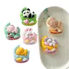 Dibujos Animados Tarjeta Grande Conejo de la Luna Oso Accesorios de Resina DIY Funda de Teléfono Pasador Llavero Accesorios para Taza de Agua Venta al por Mayor